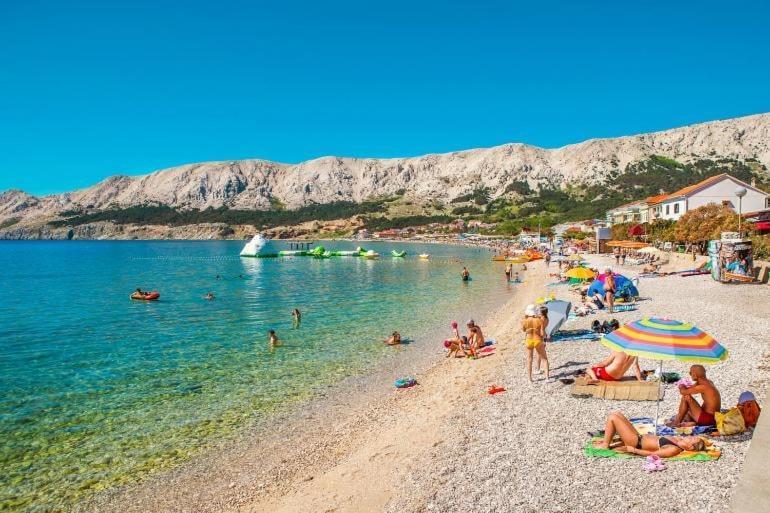 Mirjana F Apartaments Baška Buitenkant foto