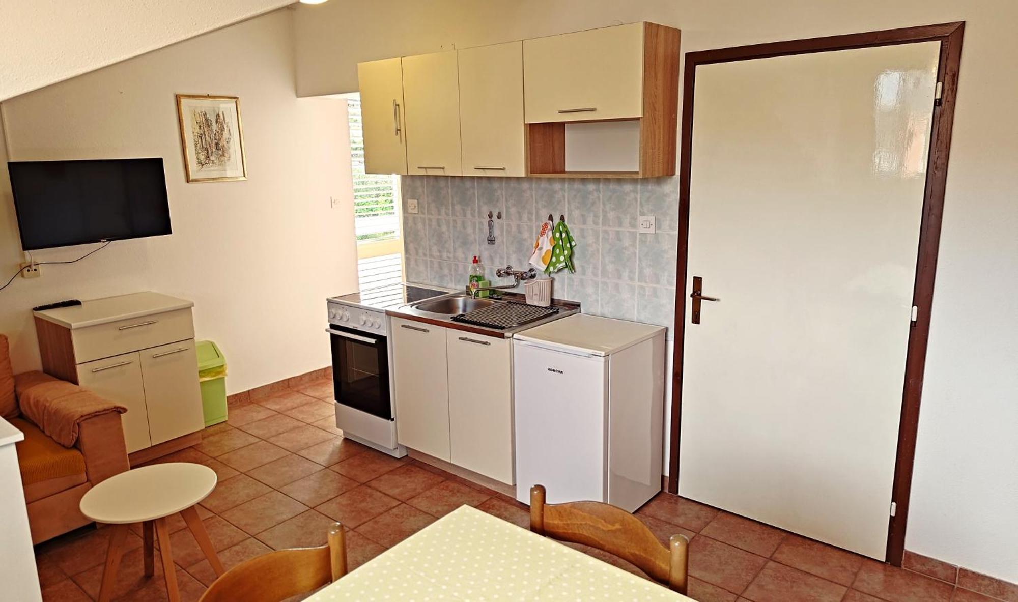 Mirjana F Apartaments Baška Kamer foto
